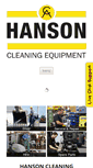 Mobile Screenshot of hansoncleaningequipment.co.uk